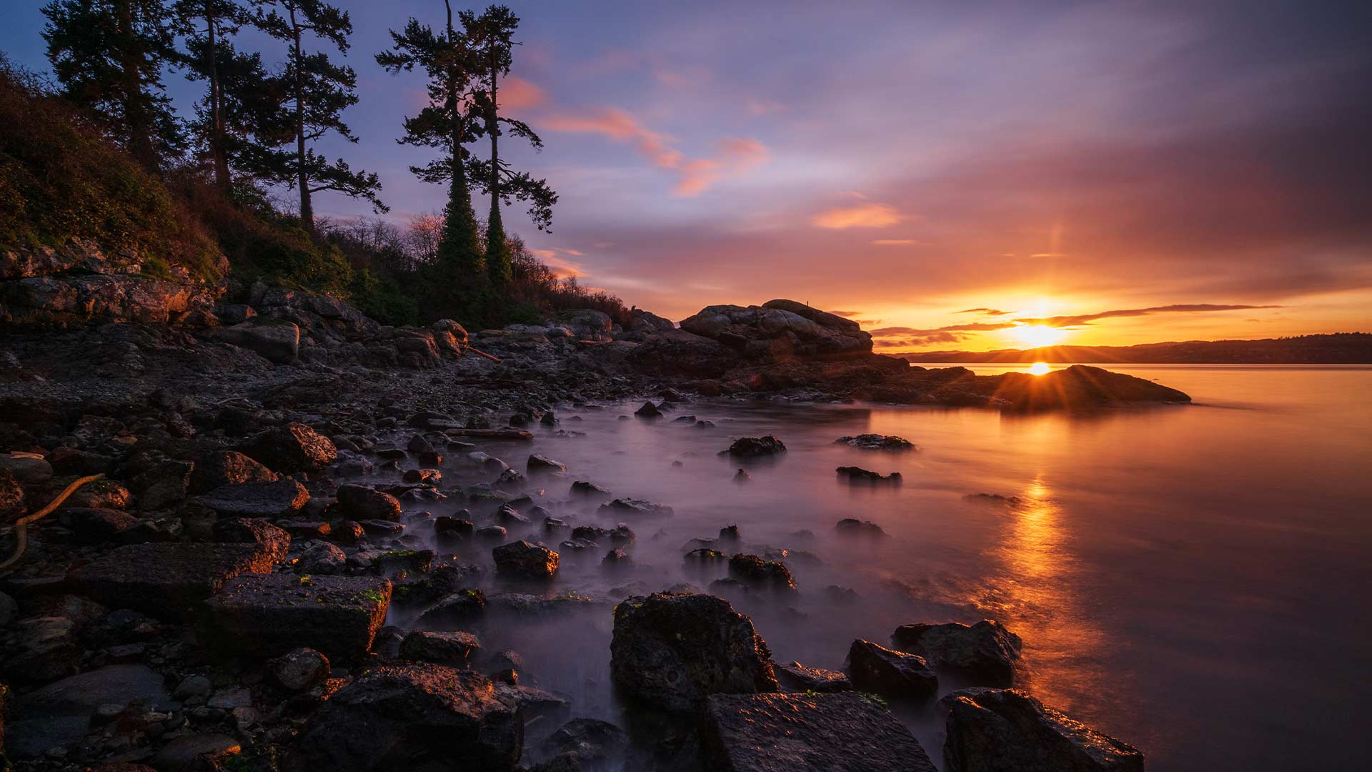 Saxe Point Sunset